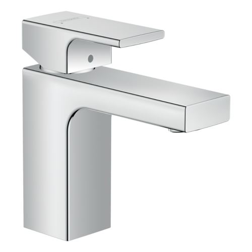 Hansgrohe Vernis Shape Single lever basin mixer 100 with pop-up waste set - Chrome - 71561000