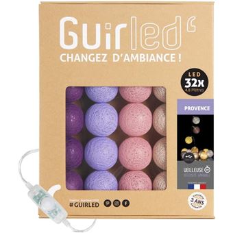 Guirlande boule lumineuse LED USB 32 boules 3,2m - Provence - 1