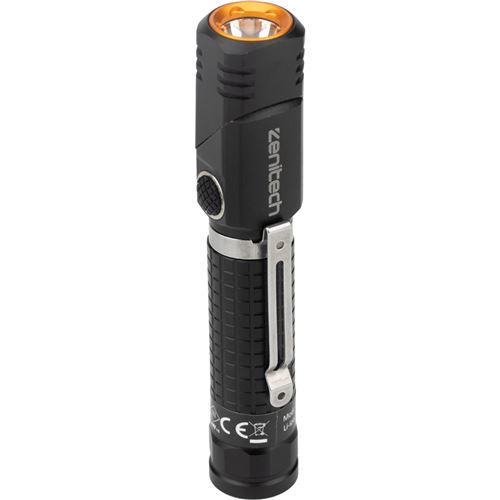 Non Communiqué Zenitech - Lampe Torche Pivotante 150/400Lm - Ipx4
