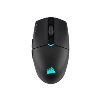 CORSAIR Gaming KATAR ELITE - Souris - optique - 6 boutons - sans fil, filaire - Bluetooth, 2.4 GHz, USB-C - récepteur sans fil USB - 1