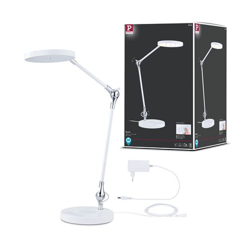 Paulmann 78011.0 Numis LED Table Lamp 11W White Monochrome 1 Pc