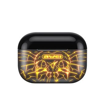 Ecouteurs Awei T29 Pro 500mAh Bluetooth 5.2 pour iOS et Android Jaune - 1