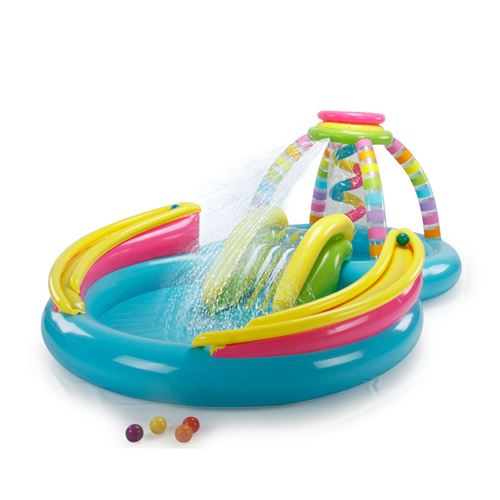 Aire de jeux gonflable spirale Intex 56137np