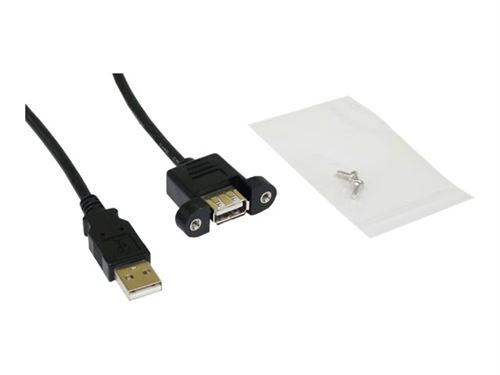 Good Connections - Rallonge de câble USB - USB (M) pour USB (F) - USB 2.0 - 1.8 m - noir
