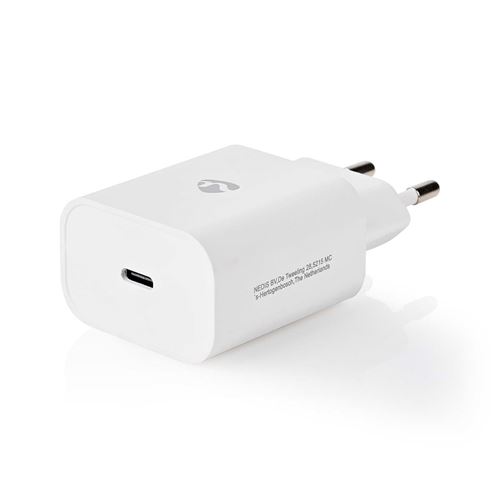 Chargeur mural Nedis WCPD18W102WT Blanc