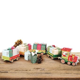 Kit Calendrier de l'Avent - Petit train surprise