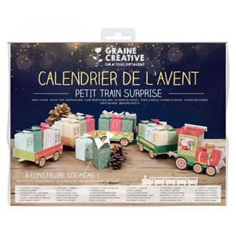 Kit Calendrier de l'Avent - Petit train surprise