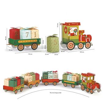Kit Calendrier de l'Avent - Petit train surprise