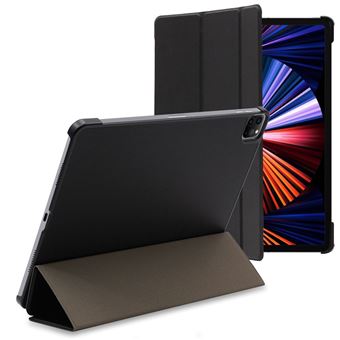 Housse Tablette XEPTIO Housse nouvel Apple iPad PRO 12,9 2020 / 2021 M1  4G/LTE - 5G noire - Etui coque de protection 360 degrés tablette New iPad  Pro 12.9 pouces 2020 /