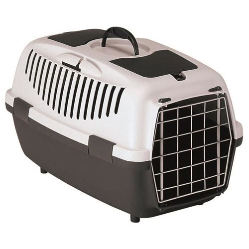 Kerbl Pet Transportbox Gulliver Schwarz-Weiss