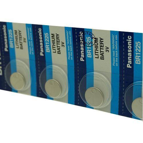 Pack de 5 piles Panasonic compatible avec DIVERS CR1225 - Otech