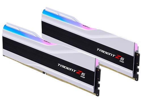 G.Skill Trident Z5 RGB DDR5-6000 - 64GB - CL36 - Dual Channel (2 pcs) - AMD EXPO & Intel XMP - Weiß mit RGB