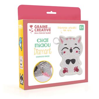 Kit Graine Créative mosaïque porte-monnaie chat