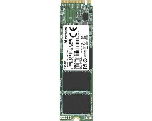 TRANSCEND SSD interne NVMe/PCIe M.2 MTE652T-I 256 GB PCIe NVMe 3.0 x4 TS256GMTE652T-I
