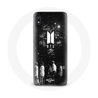 Coque pour Samsung Galaxy A10 BTS Signature Members Rm Jin Jimin V Suga Jungkook J-hope Maniacase - 1