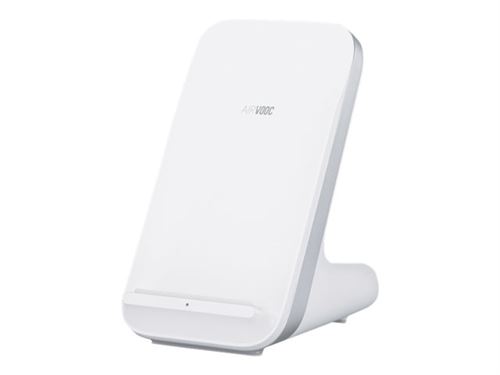 Chargeur sans fil pour téléphone mobile Oppo AIRVOOC 50 Watt Blanc
