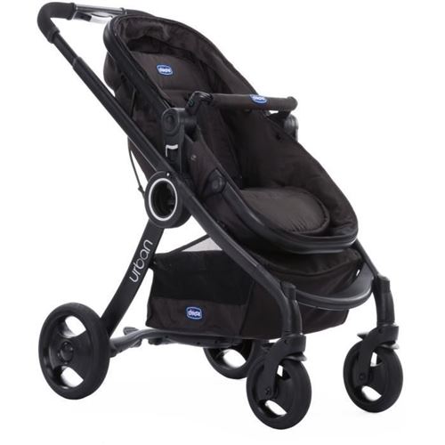 Non Communiqué Noir Poussette Urban Plus - Black