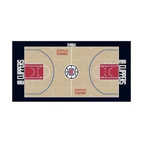 Tapis de souris NBA Los Angeles Clippers Noir/Beige 60x30cm