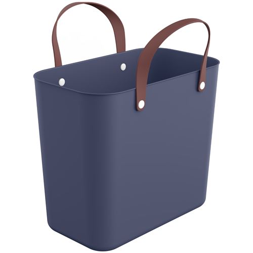 Sac pour les courses Rotho Albula Multibag , couleur bleu marine, 25l, en plastique