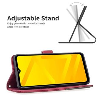 Coque à Rabat Bookstyle Pour Xiaomi Redmi 12C - Rouge - Marque MTB - Neuf