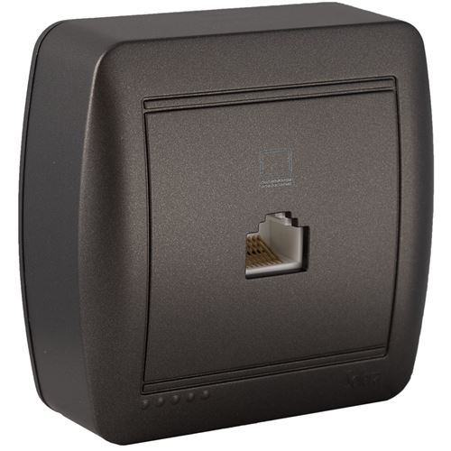 Solera Noir Prise Rj45 Cat 5 - Image 2