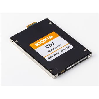KIOXIA CD8 Series - SSD - 3.84 To - interne - 2.5" - PCIe 4.0 x4 (NVMe) - mémoire tampon : 256 Mo - 1