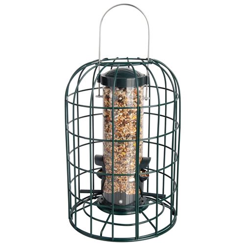 Mangeoire de jardin &agrave; oiseaux r&eacute;sistante aux &eacute;cureuils
