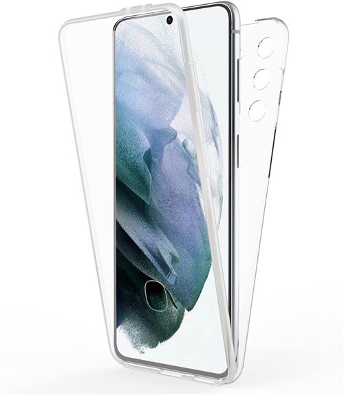 Pack Moxie 1 Housse TPU transparente + 1 verre trempé 2.5D pour Samsung  Galaxy S23+