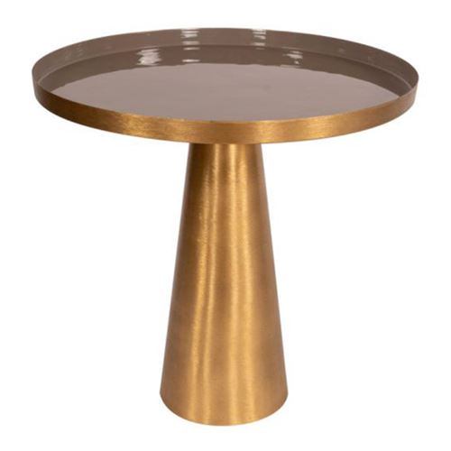 Table d'Appoint Design "Morrison" 51cm Gris