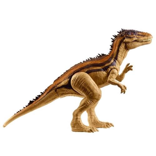 Jurassic World - Carcharodontosaurus Mega Ravageur, apparence realiste, avec fonction - Figurine Dinosaure - Des 4 ans