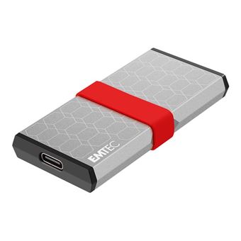 EMTEC X205 Mini - SSD - 1 To - externe (portable) - USB 3.2 Gen 2 (USB ...