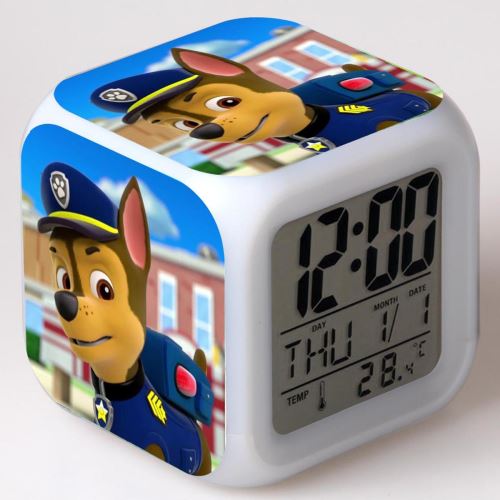 Réveil enfant LED Multifonctionnel Coloré - PAW Patrol #36