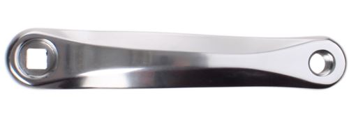 TOM gauche manivelle 170 mm argent poli
