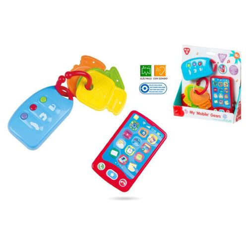 Porte-clés téléphonique et électrique