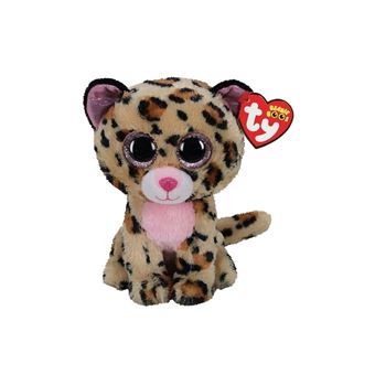 Peluche Ty Beanie Boo's Small Livvie le Léopard