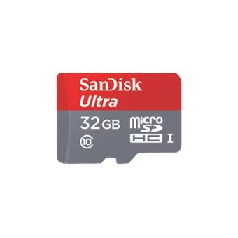 Carte mémoire SANDISK Micro SD Extreme 32Go classe 10 avec adaptateur