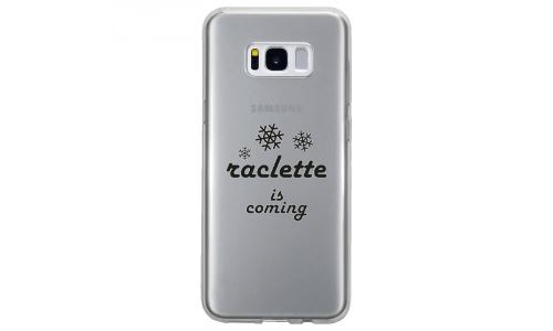 Coque souple pour Samsung Galaxy S8 avec impression Motifs raclette is coming