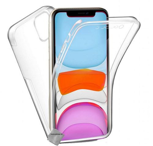Coque Gel 360° Transparente Pour IPhone 11 - Protection Intégrale Avant + Arrière, Silicone Souple
