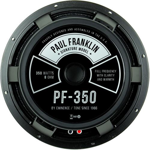 Eminence PF350 Paul Franklin haut-parleur 12 pouces 350 watts 8 ohms
