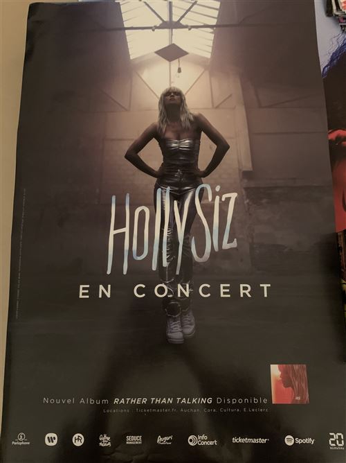 Hoolysiz - En Concert / Rahther Than Talking - 40x60cm - Affiche