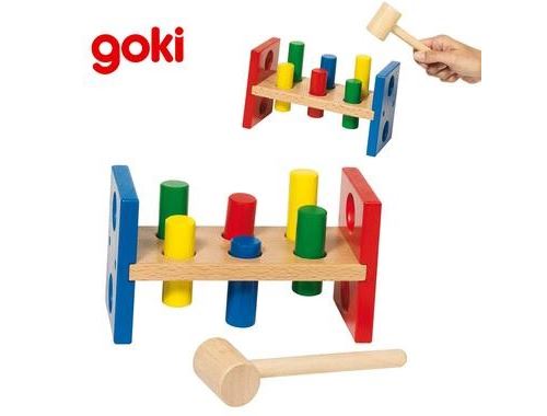 Banc à marteler Jouet en bois éducatif d'éveil Enfant 2 ans +