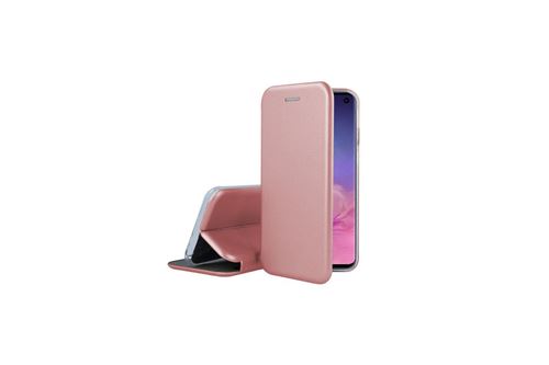 IBROZ Etui Folio Cover en Cuir rose gold pour Samsung Galaxy S10F