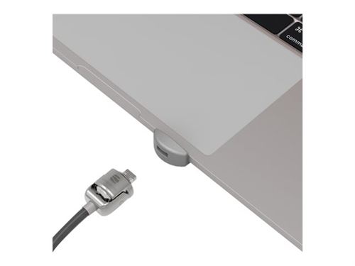 Maclocks UNVMBPRLDG01 câble antivol Noir, Argent - Câbles antivol (Noir, Argent, Ordinateur Portable)