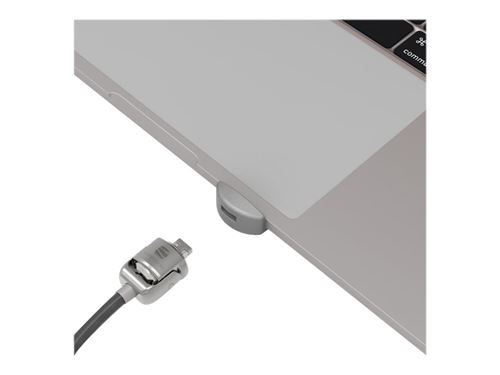 Compulocks MacBook Air M2 Adaptateur Ledge avec câble antivol à