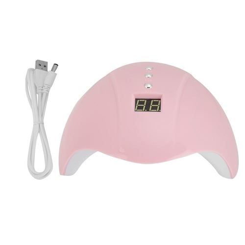 36W Led Uv Lampe Gel À Ongles Sèche-Linge, Séchage Rapide Machine À Ongles (Rose)