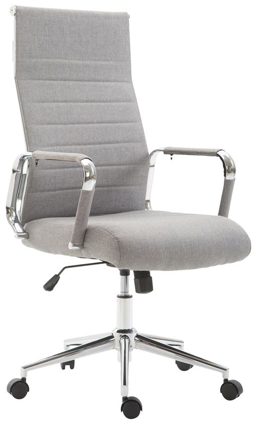 Fauteuil de bureau Kolumbus tissu , Gris