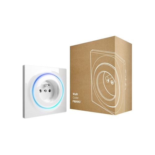 Fibaro Walli prise de courant Type E Blanc