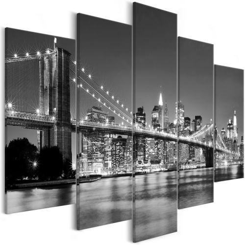 Tableau - Dream about New York (5 Parts) Wide .Taille : 225x100