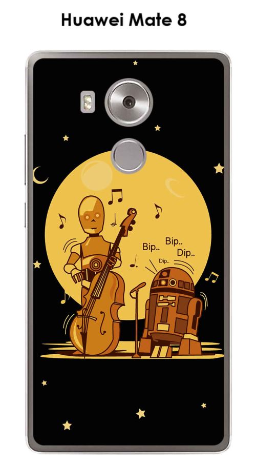Coque Huawei Mate 8 design dark-zic1