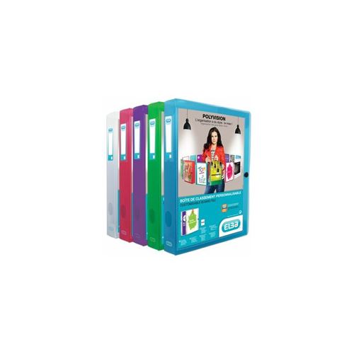 Boxing transparent personnalisable polypropyl&egrave;ne dos 40 incolore